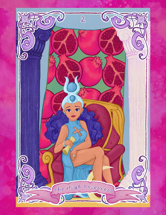 The High Priestess (Tarot, Original)