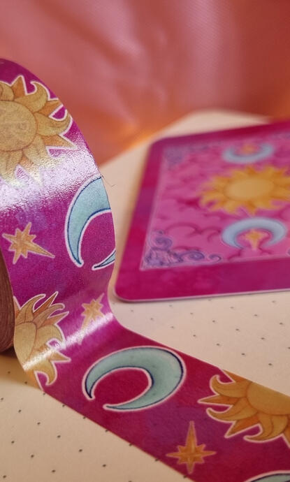 Washi Tapes (Tarot Pictured)